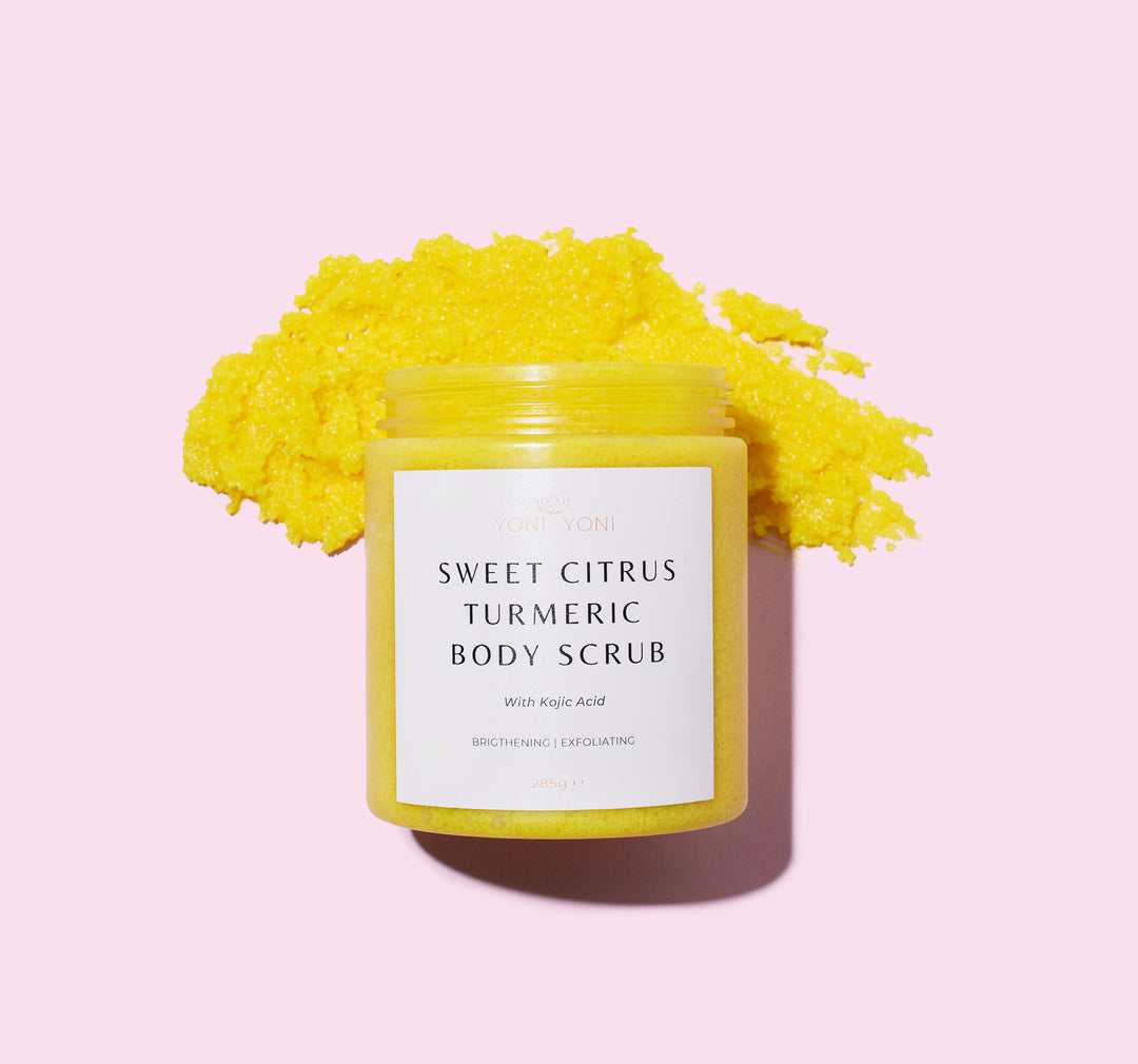 Sweet Citrus Turmeric Brightening Scrub