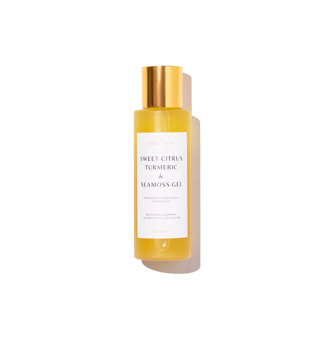 Sweet Citrus Turmeric & Seamoss Gel - Brightening Body Wash