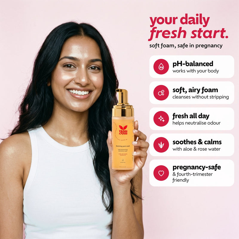 Foaming Feminine Wash pH-balanced daily wash